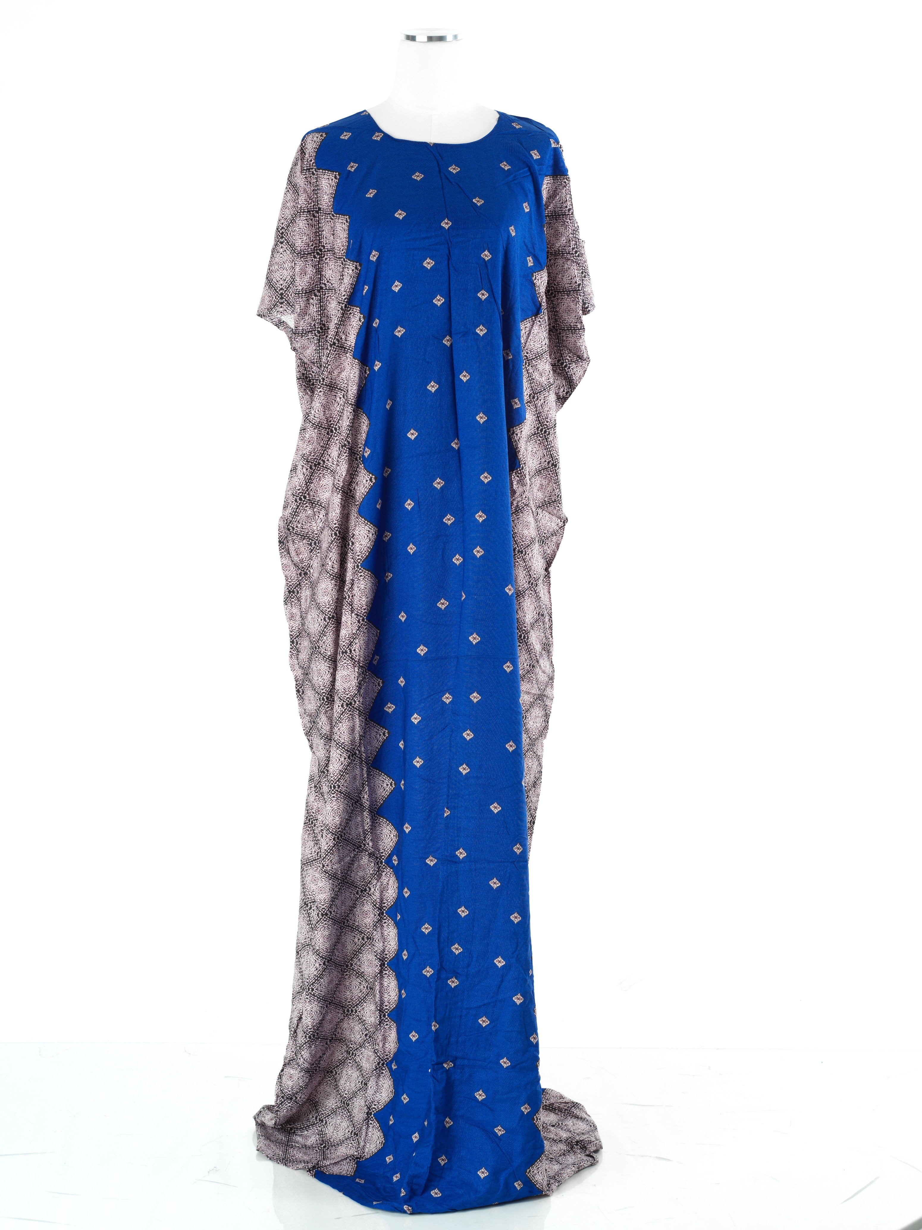 Remington Blue Print Maxi Dress
