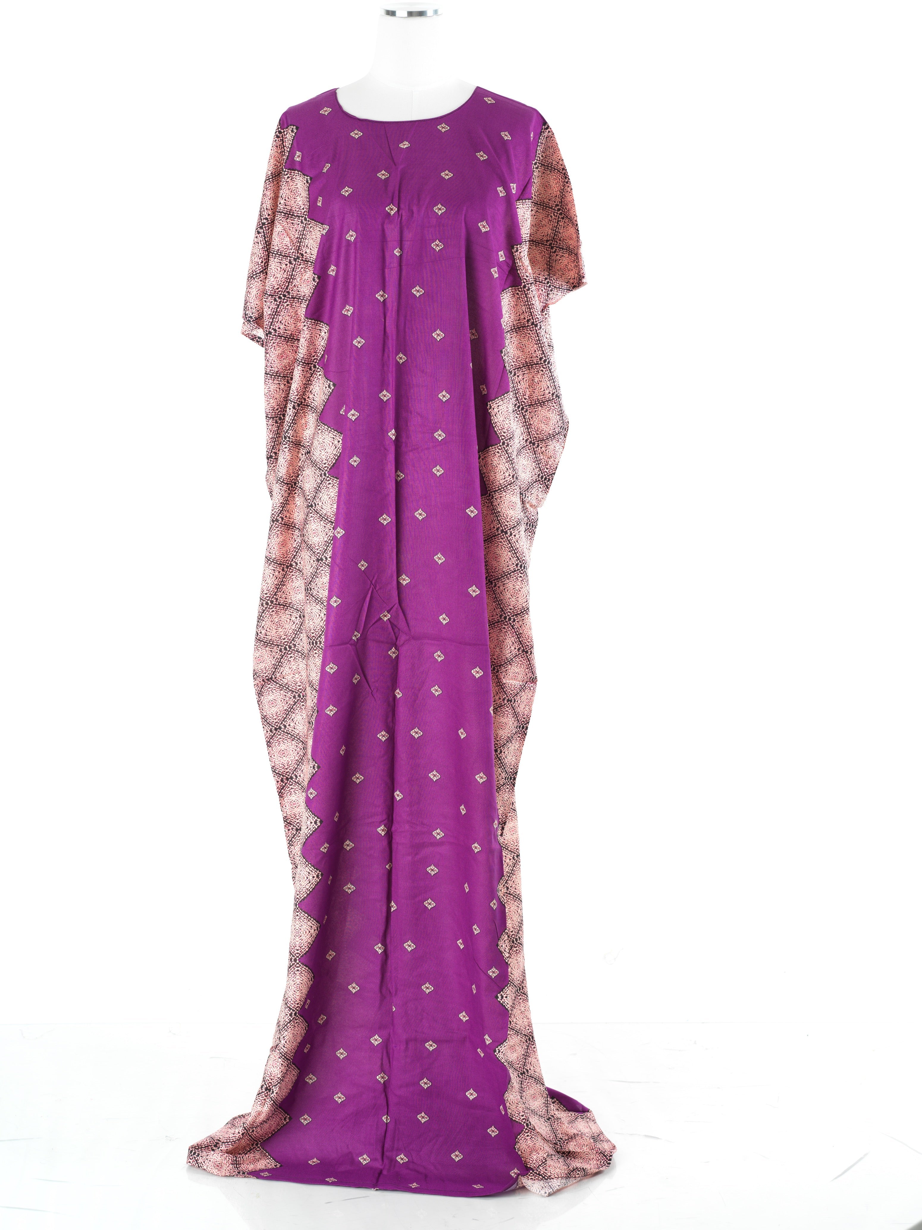 Remington Magenta Print Maxi Dress