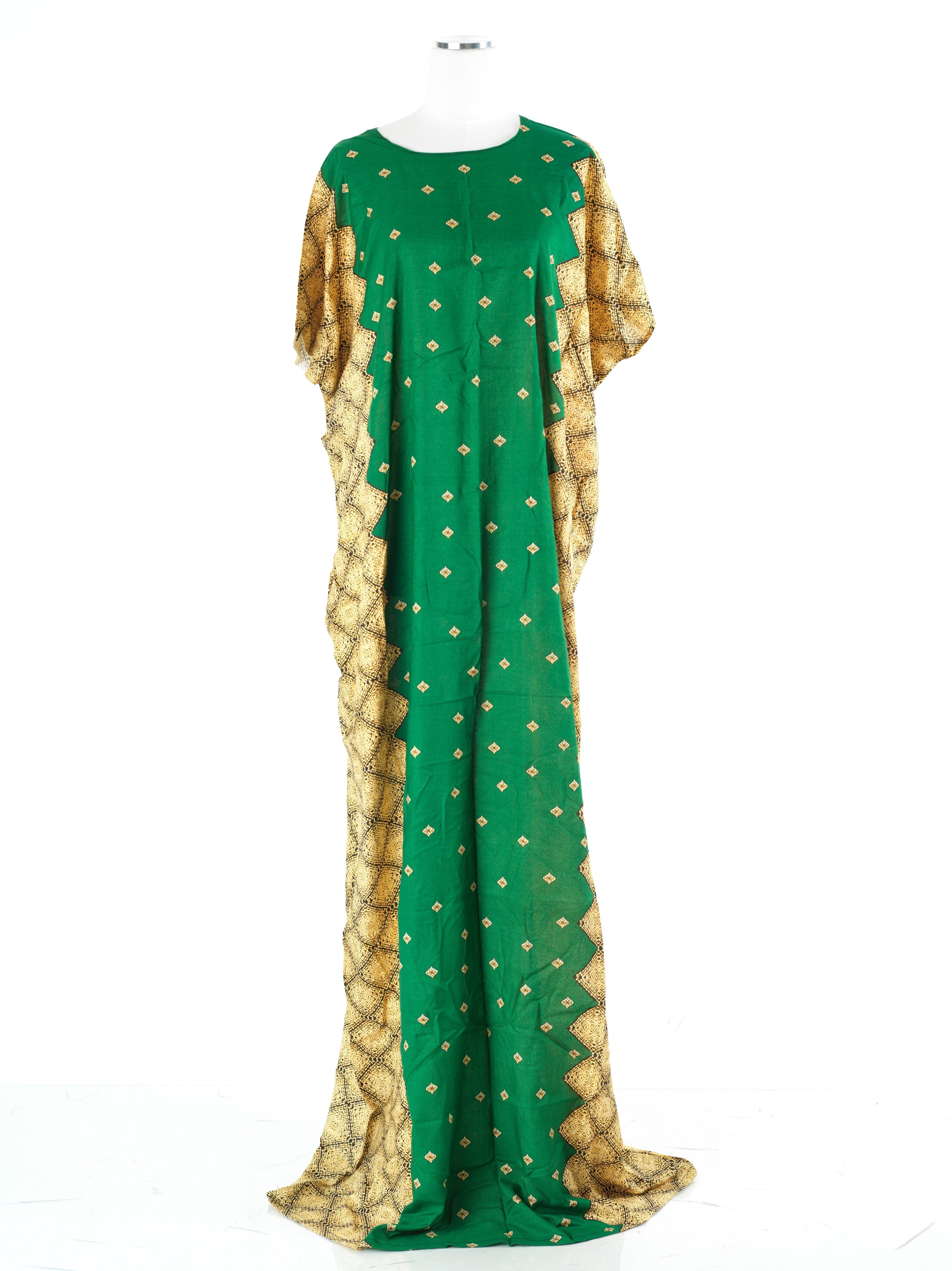 Remington Green Print Maxi Dress