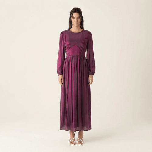 Anwen Zaytoon Shimmer Maxi Dress