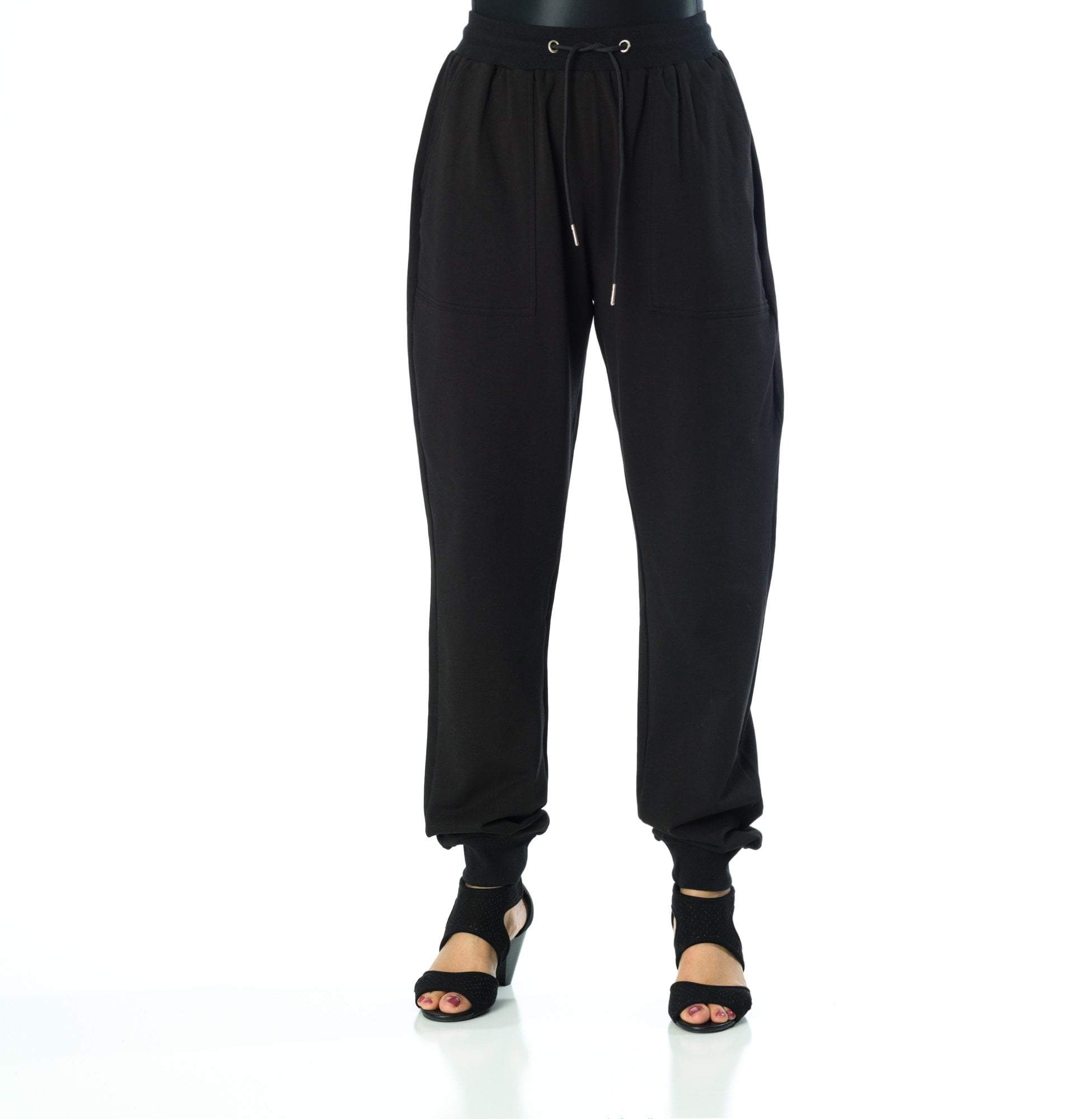 Lorelei Black Sweatshirt & Trouser Lounge Set