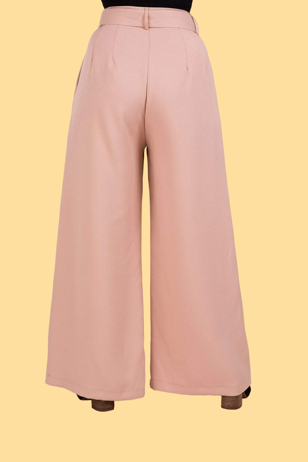 Greer Blush Wide-Leg Trousers