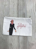 Lexi Blush Cosmetic Pouch