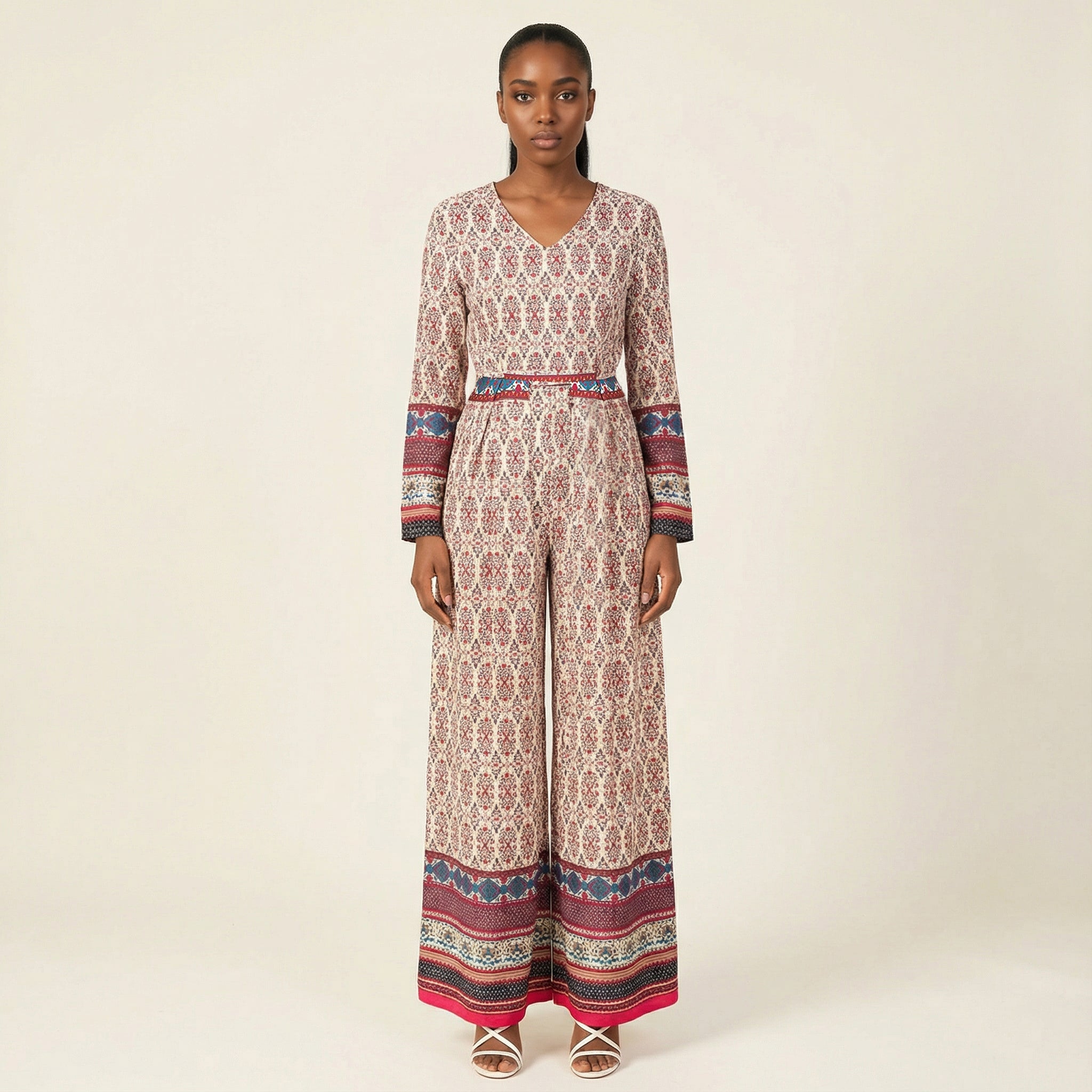 Maya Bohemian Print Playsuit Maxi
