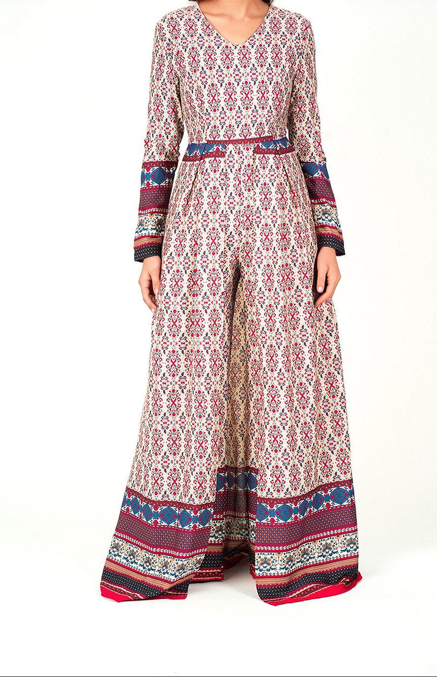 Maya Bohemian Print Playsuit Maxi