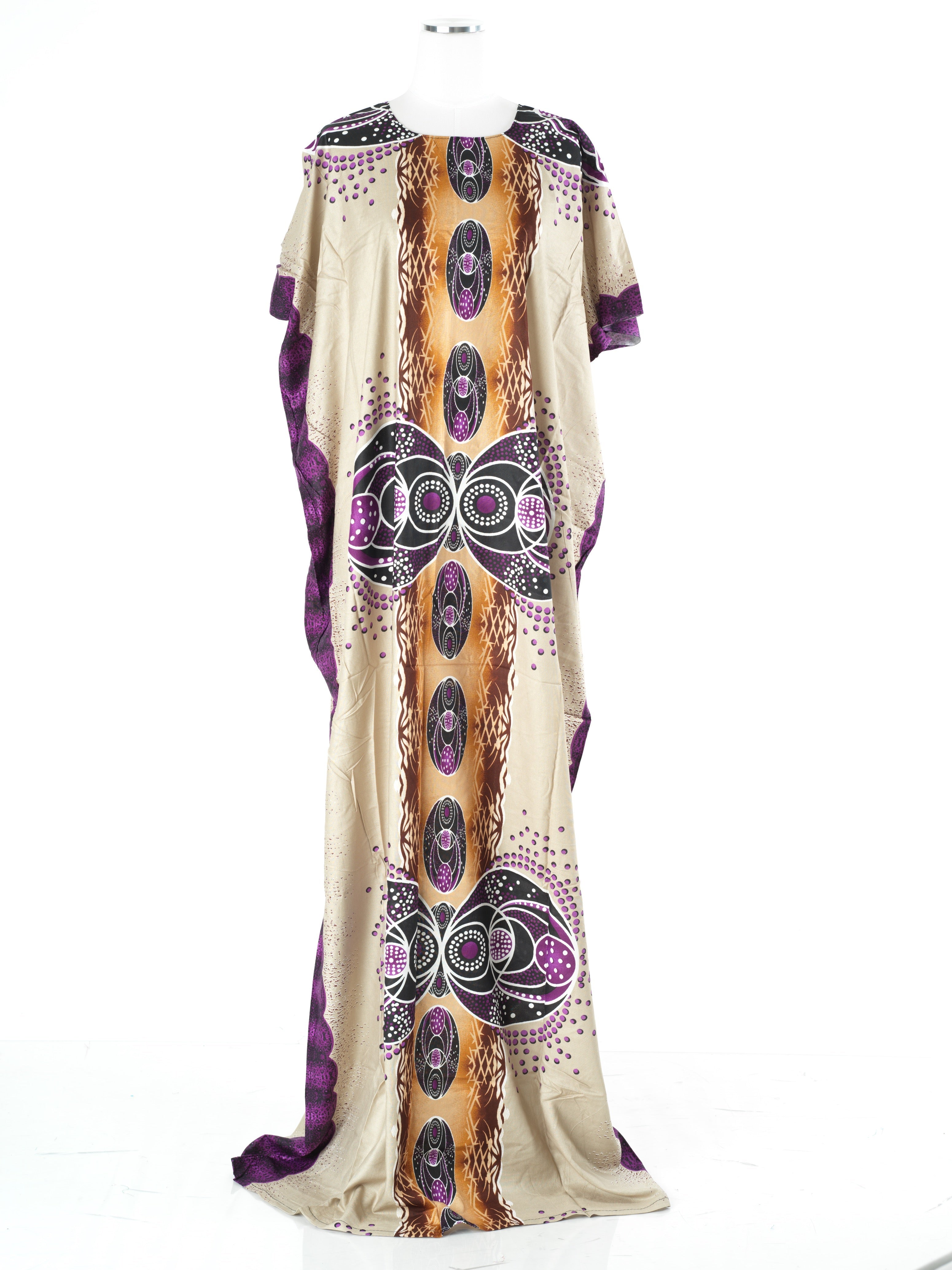 Delwyn Bronze Print Maxi Dress
