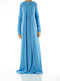 Tamsin Blue Two-Piece Maxi Dress Set