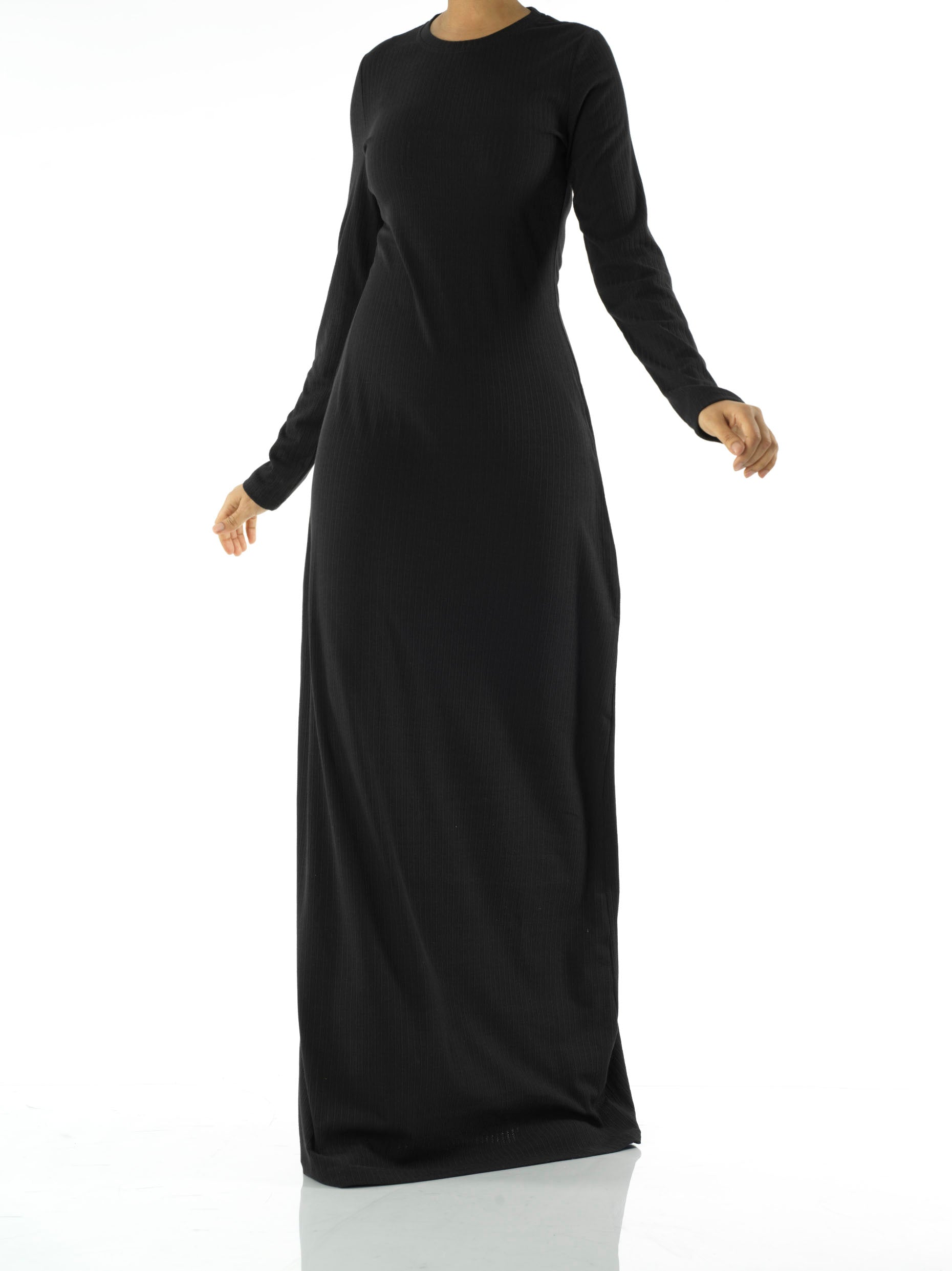 Tamsin Black Two-Piece Maxi Dress Set