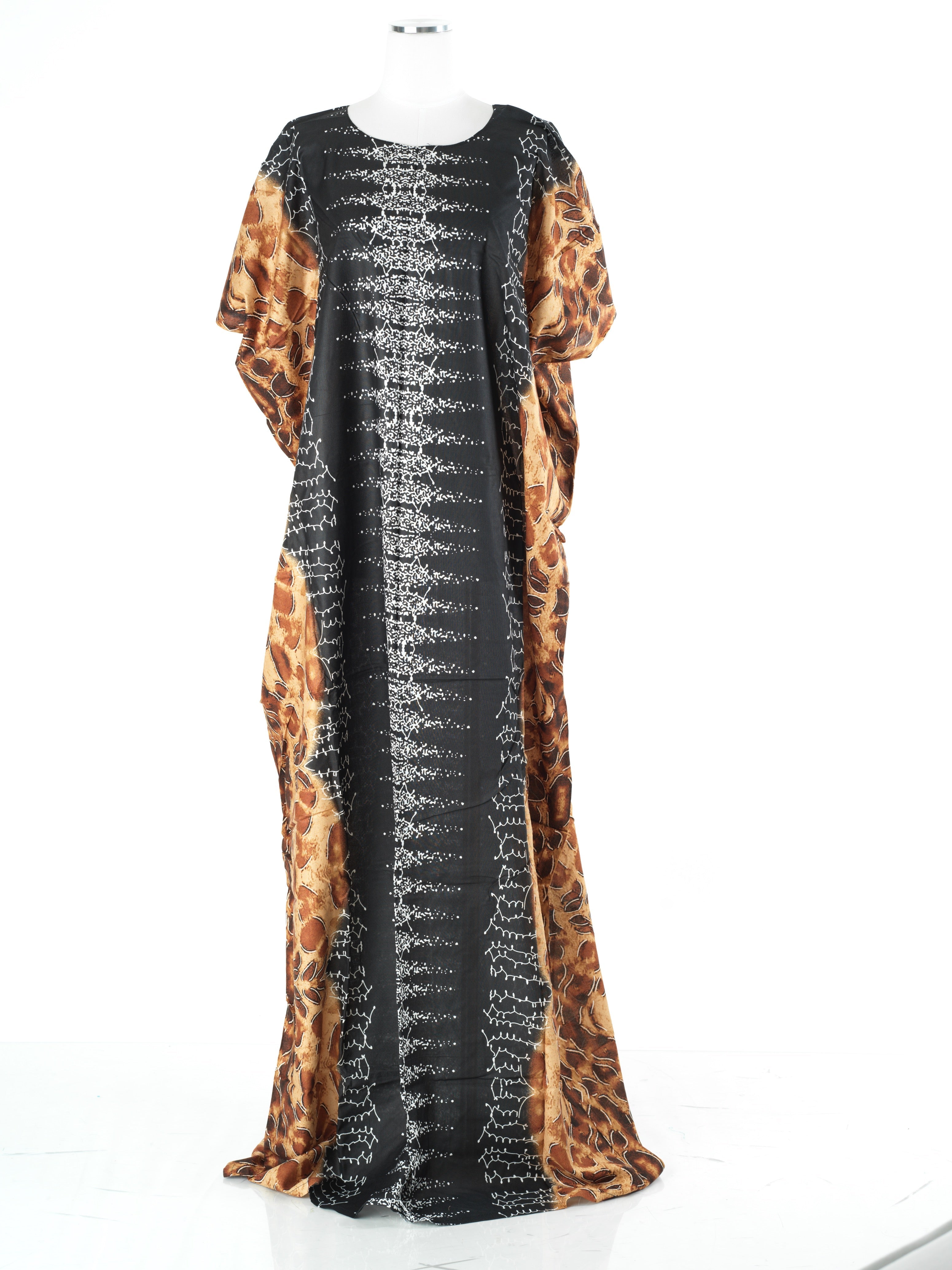 Torin Copper Print Maxi Dress