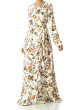 Ophelia Dalila Floral Wrap Maxi Dress