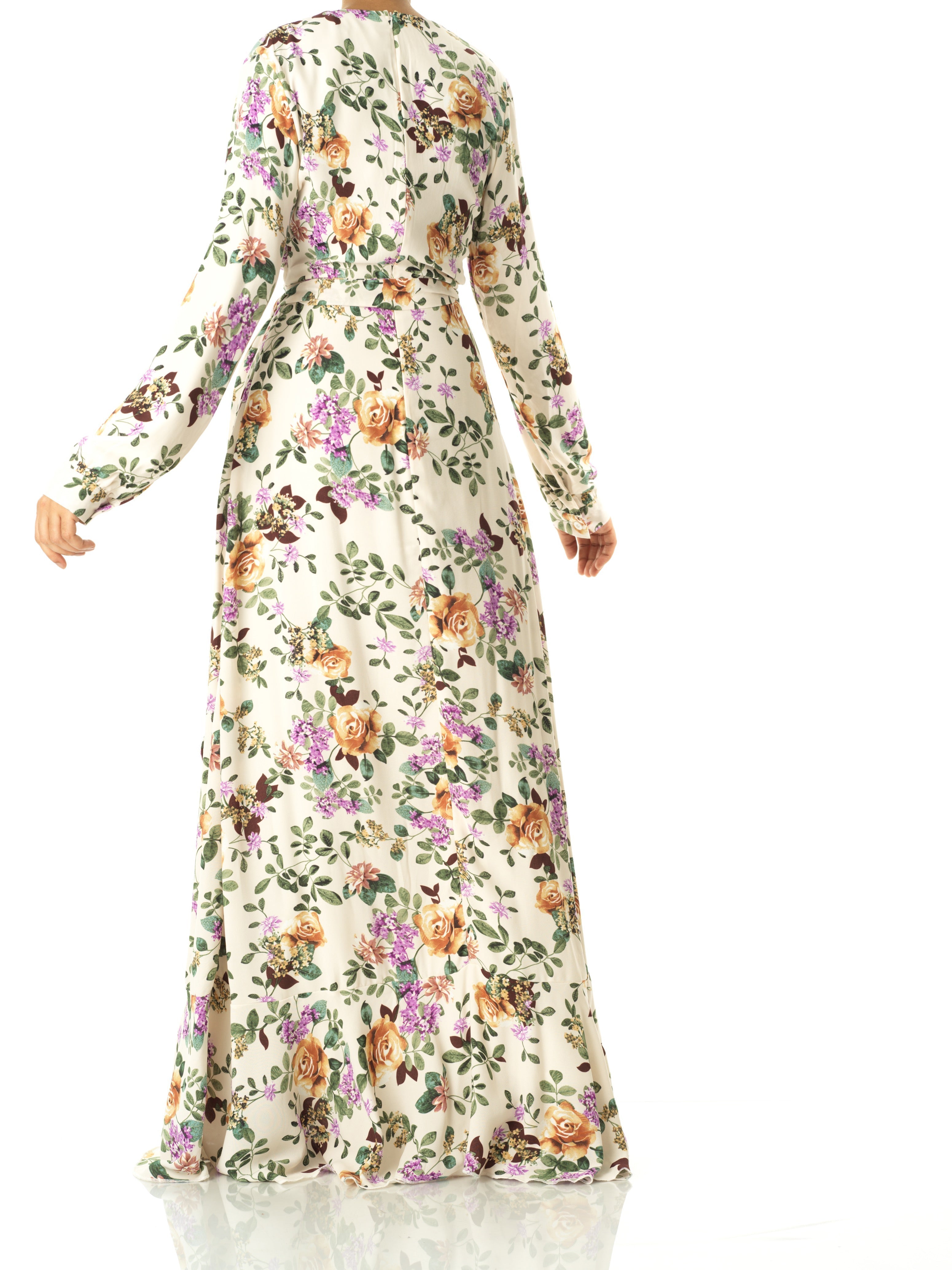 Ophelia Dalila Floral Wrap Maxi Dress