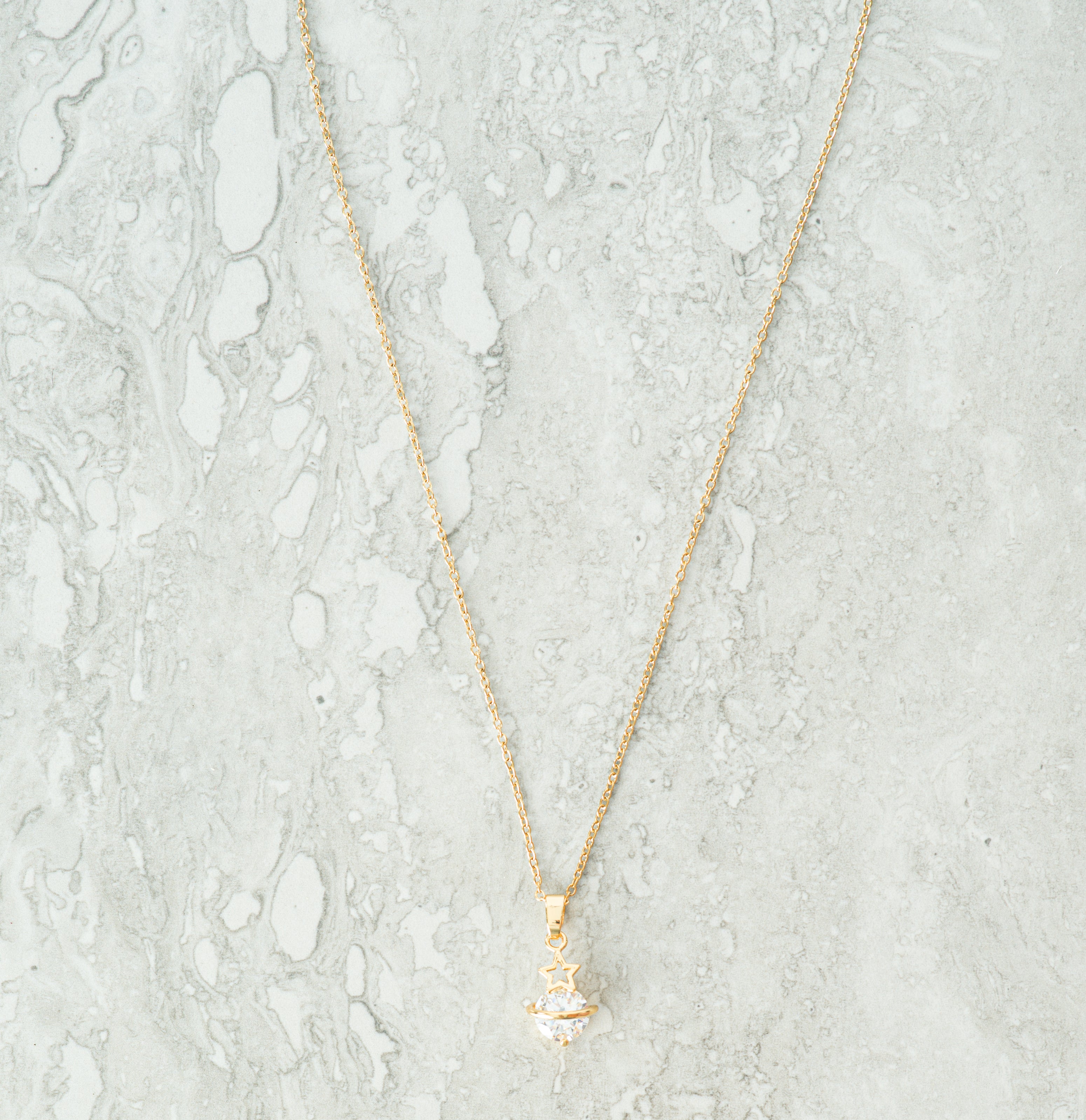 Elowen Global Gold Pendant Necklace
