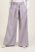Greer Gray Wide-Leg Trousers