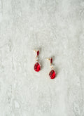 Rae Hanna Crystal Floral Earrings