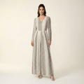 Mira Ivory Paisley Playsuit Maxi