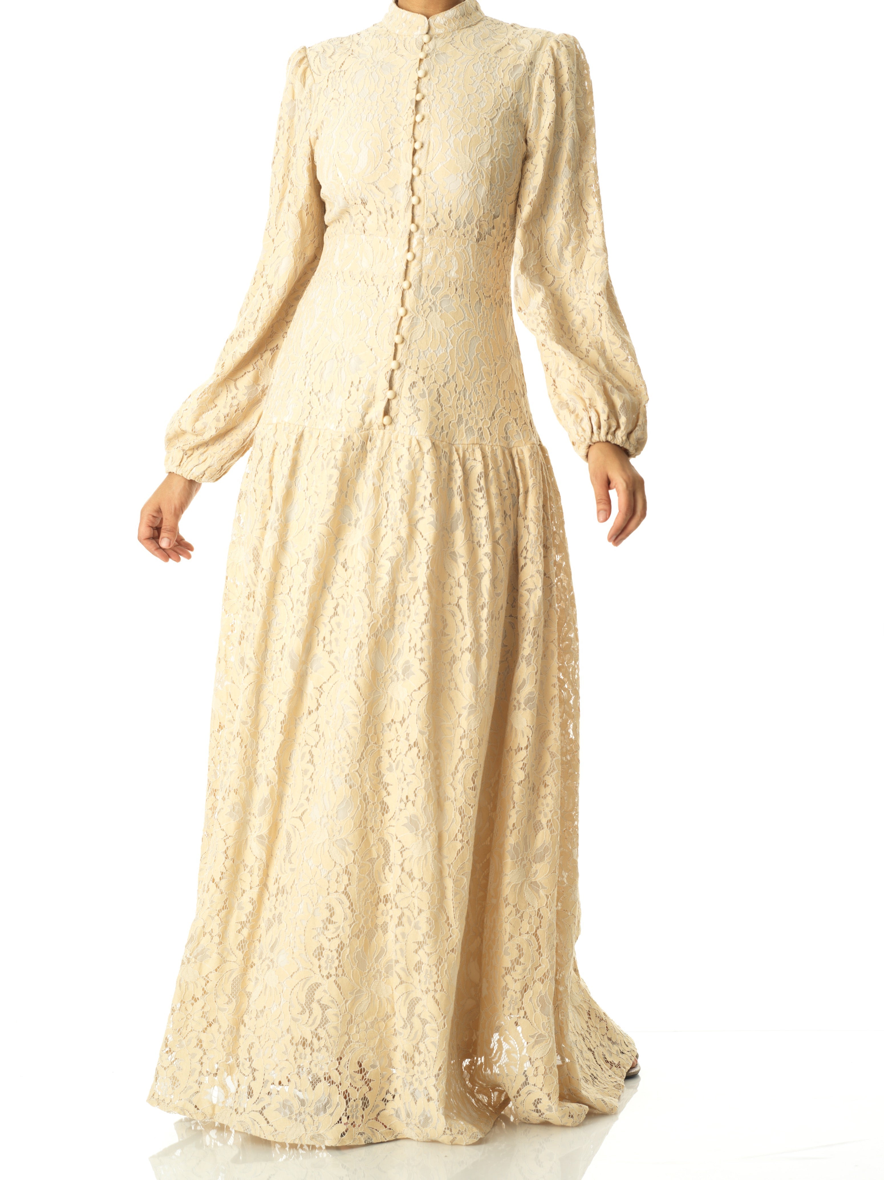 Rosie Coquette Lace Maxi Dress