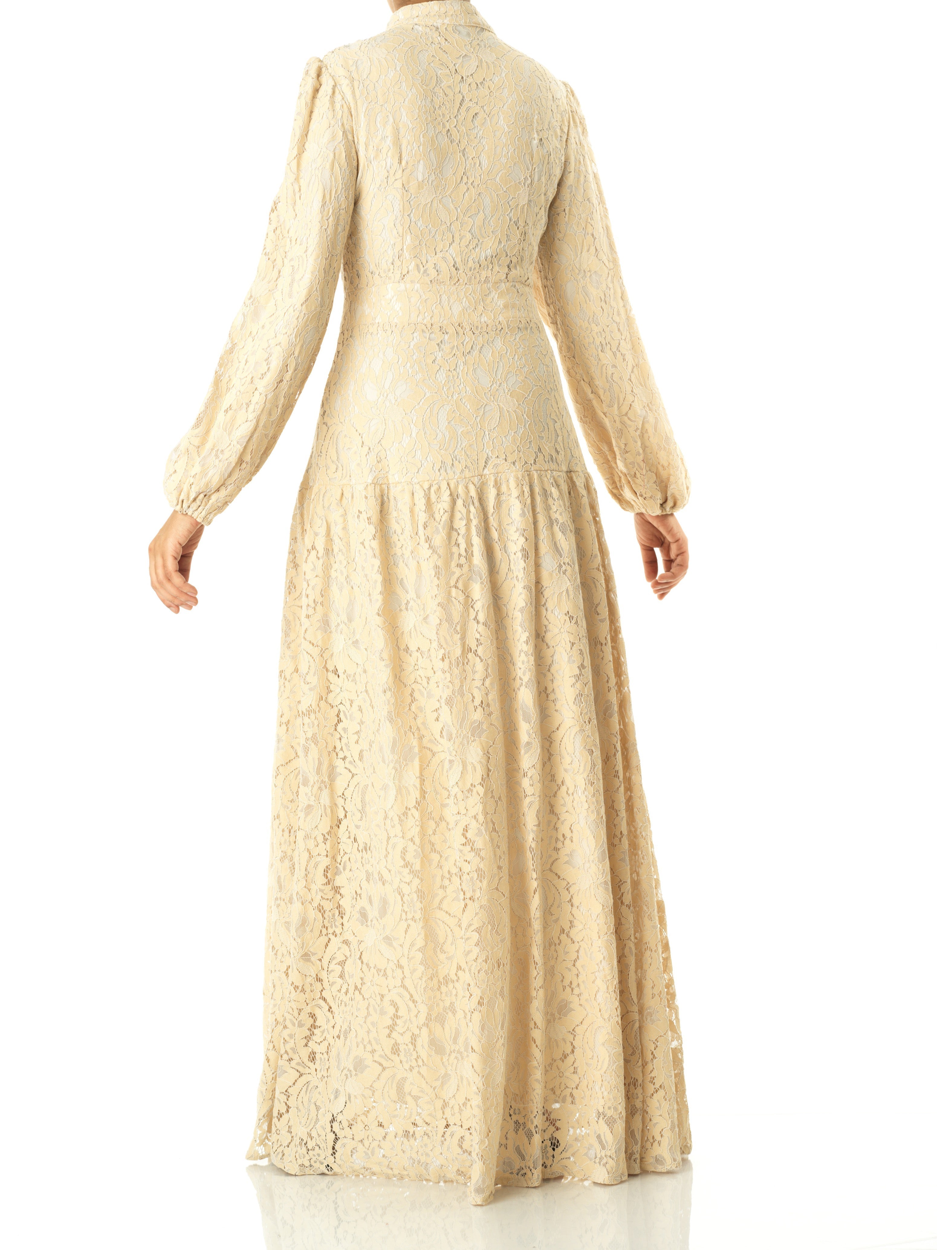 Rosie Coquette Lace Maxi Dress