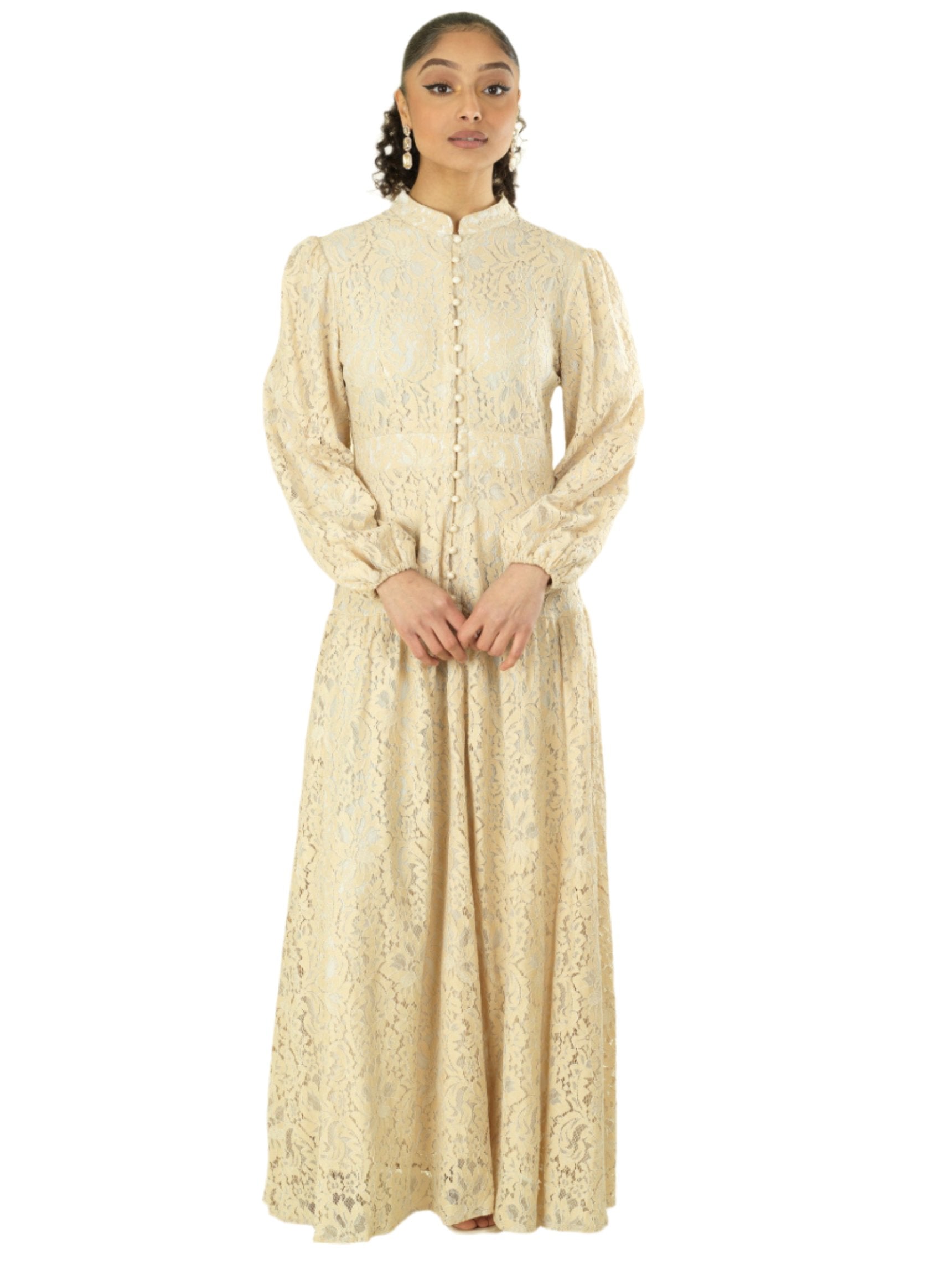 Rosie Coquette Lace Maxi Dress