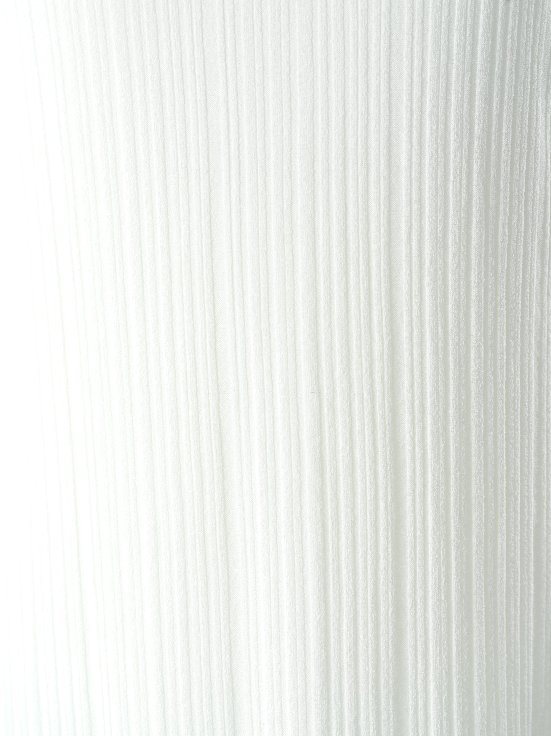 Bronwyn White Ribbed Round-Neck Maxi Dress