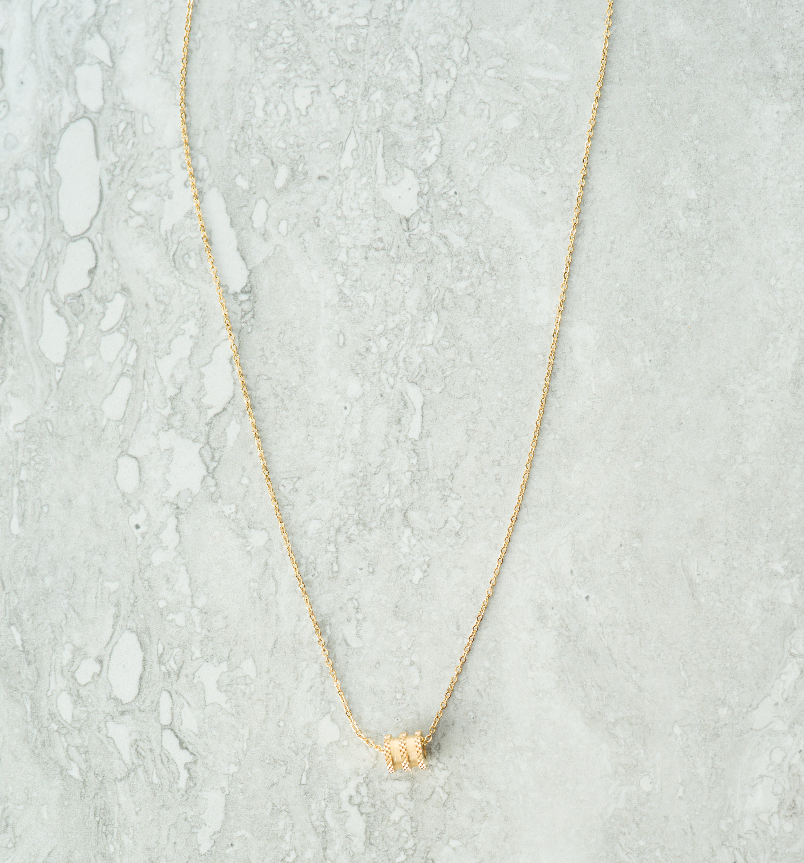Adair Little Gold Pendant Necklace