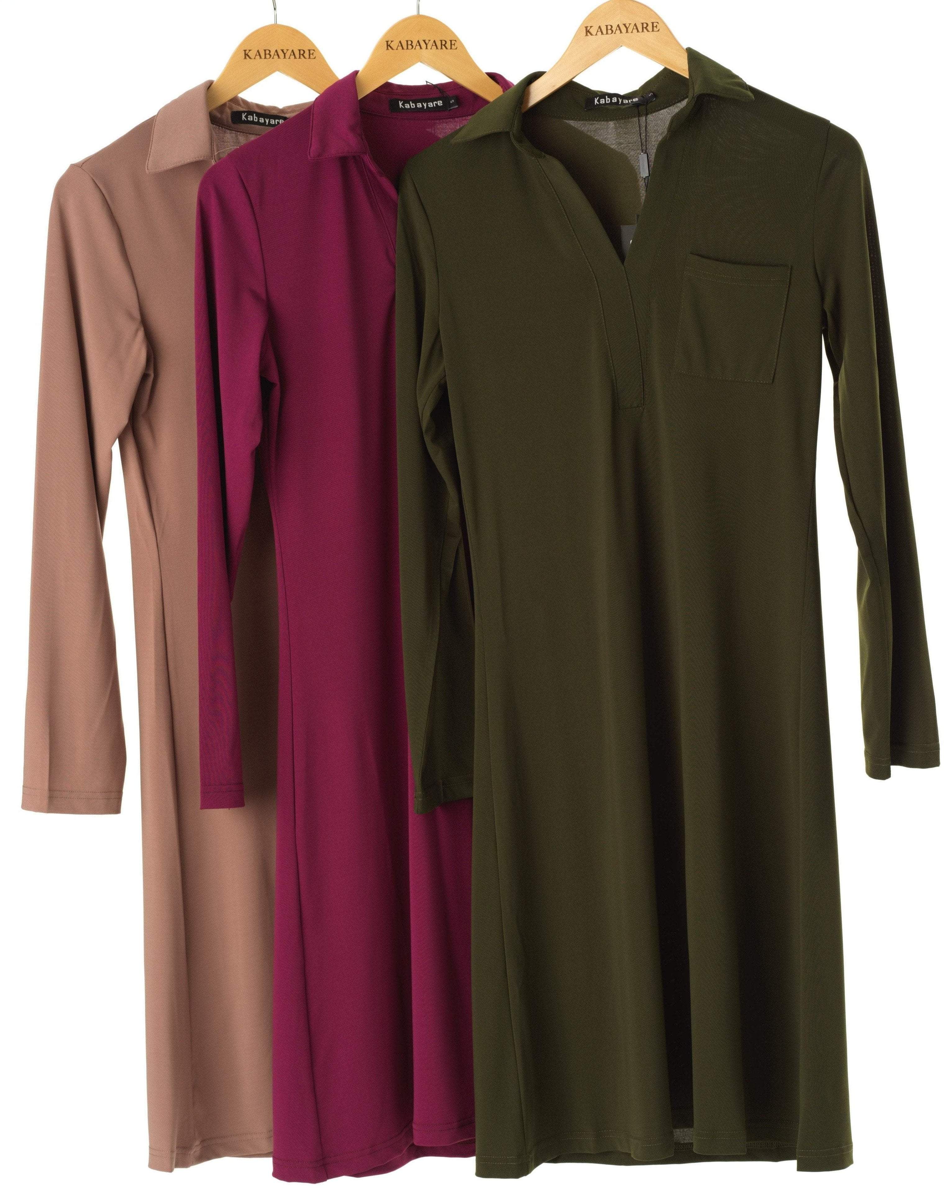 Indie Green Milk-Silk V-Neck Midi Top