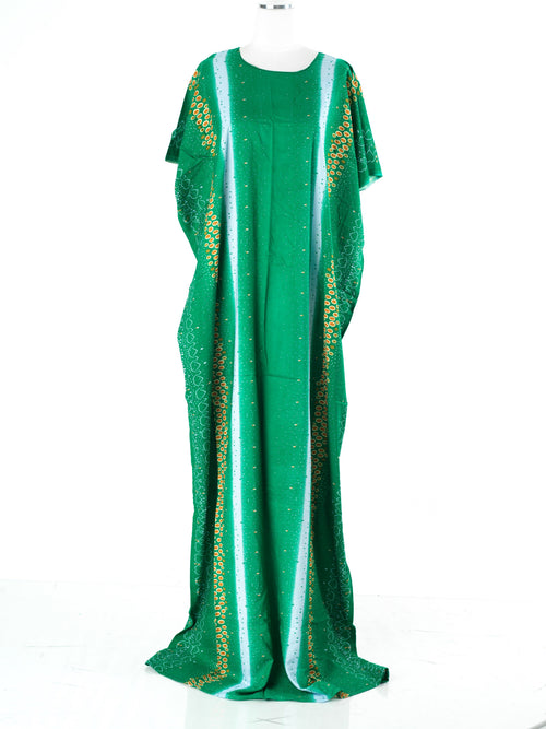 Carrington Malachite Print Maxi Dress