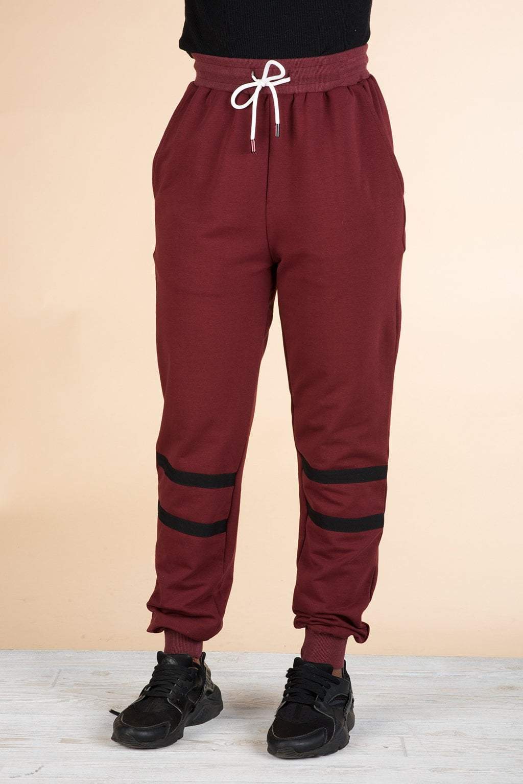Ava Maroon Everyday Sweatpants