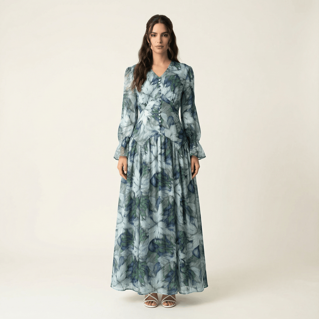 Franca Maryama Floral Maxi Dress