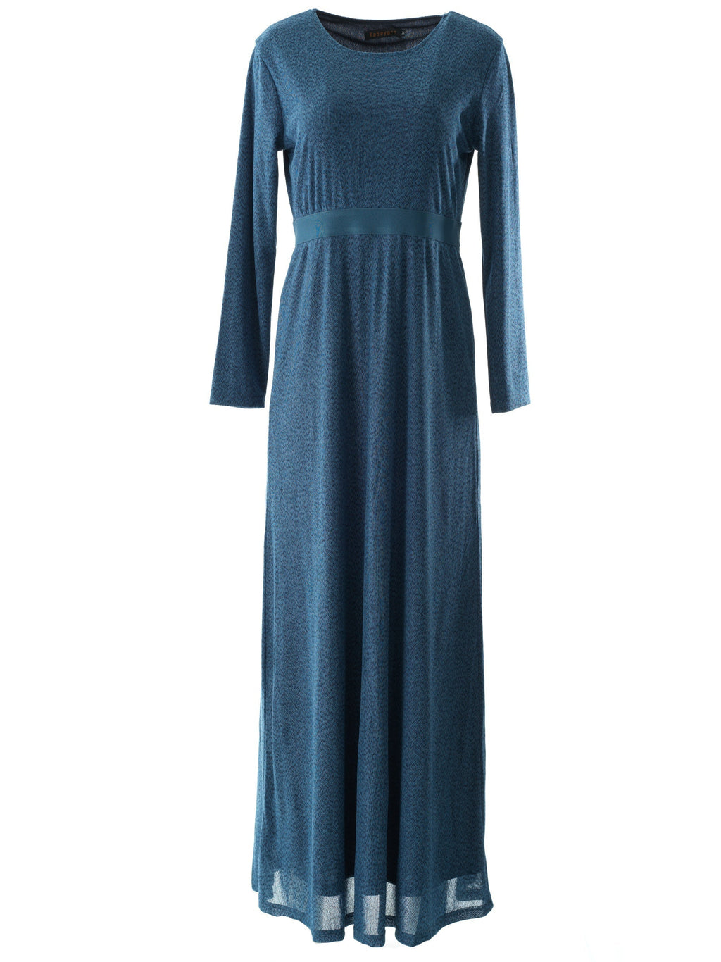 Dabney Dusty Navy Mesh Maxi Dress