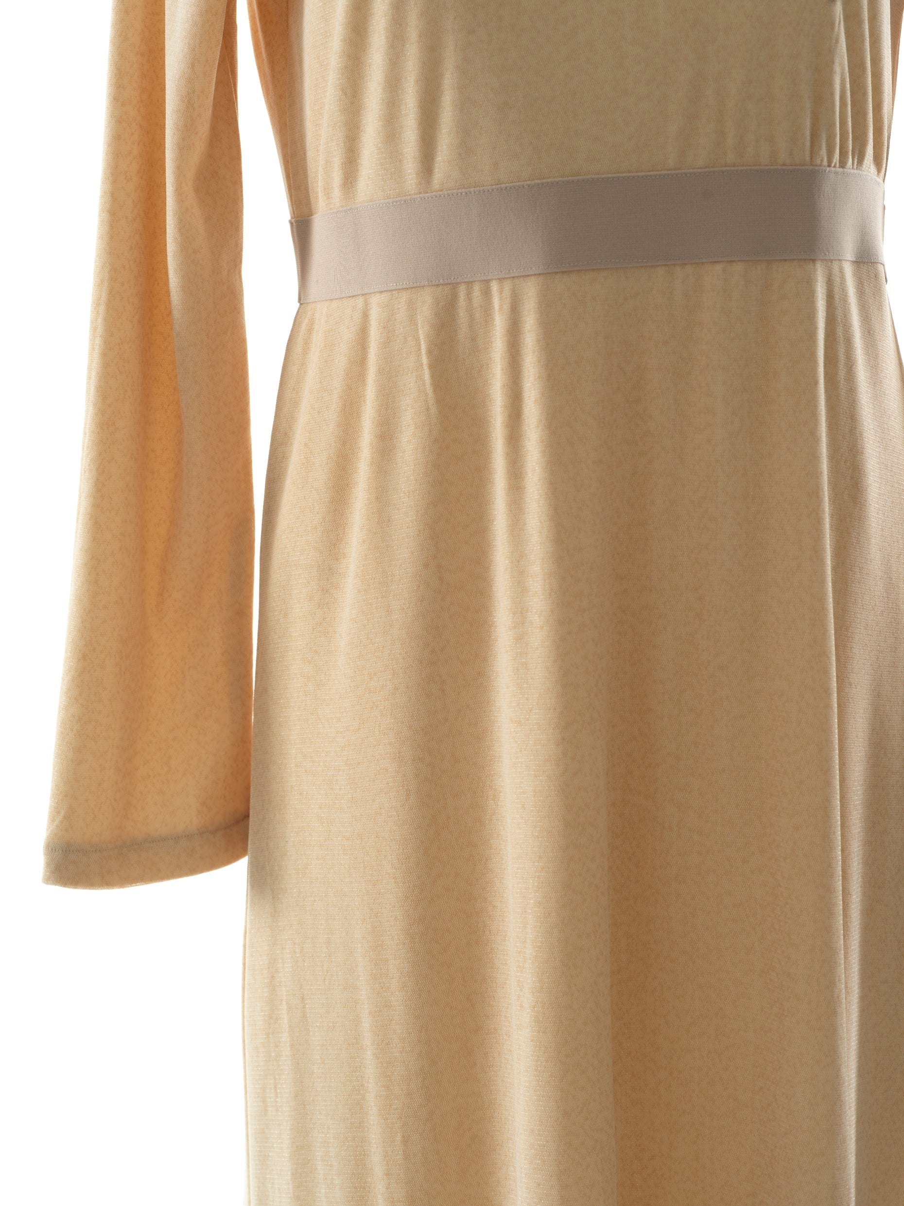 Dabney Cream Blush Mesh Maxi Dress