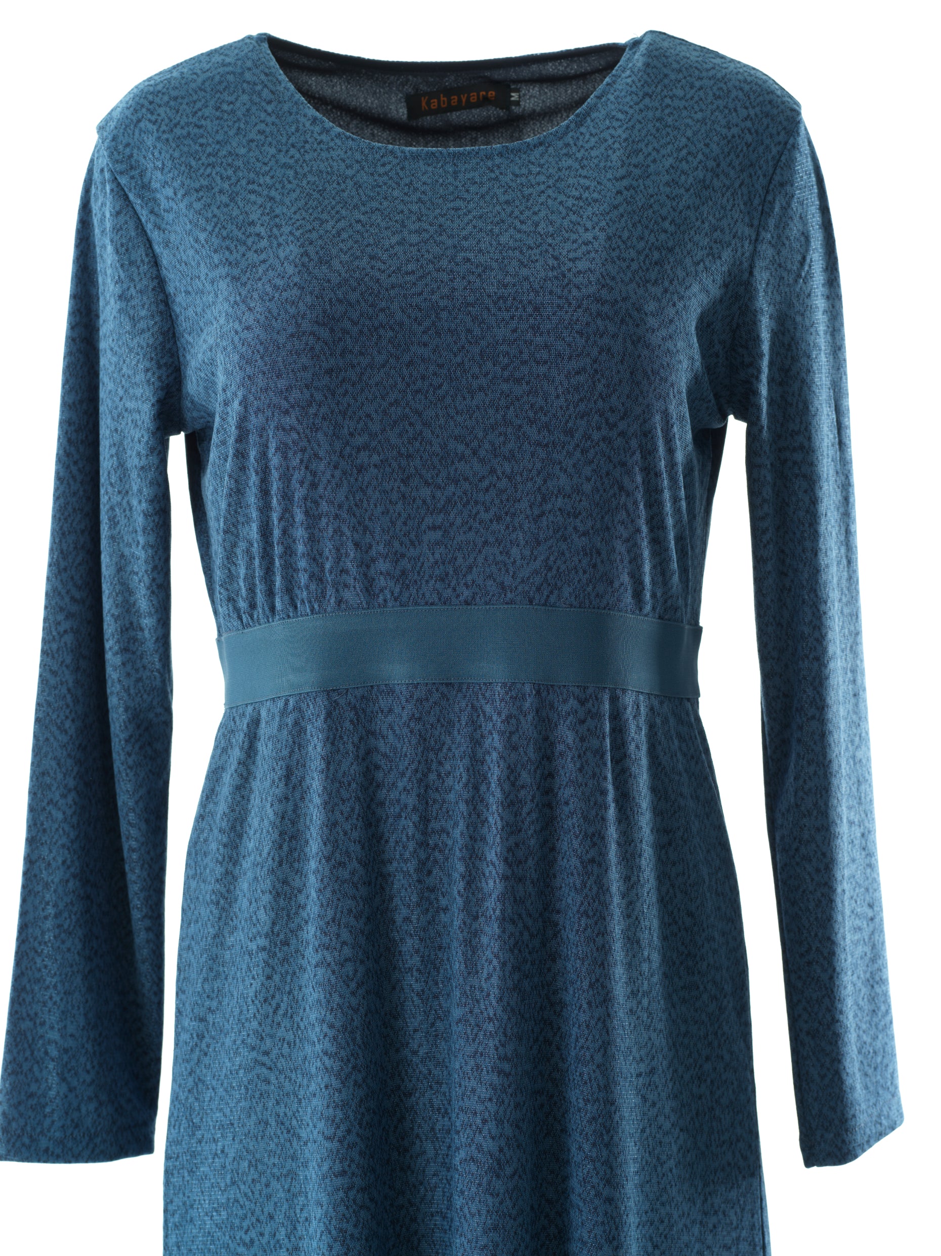Dabney Dusty Navy Mesh Maxi Dress