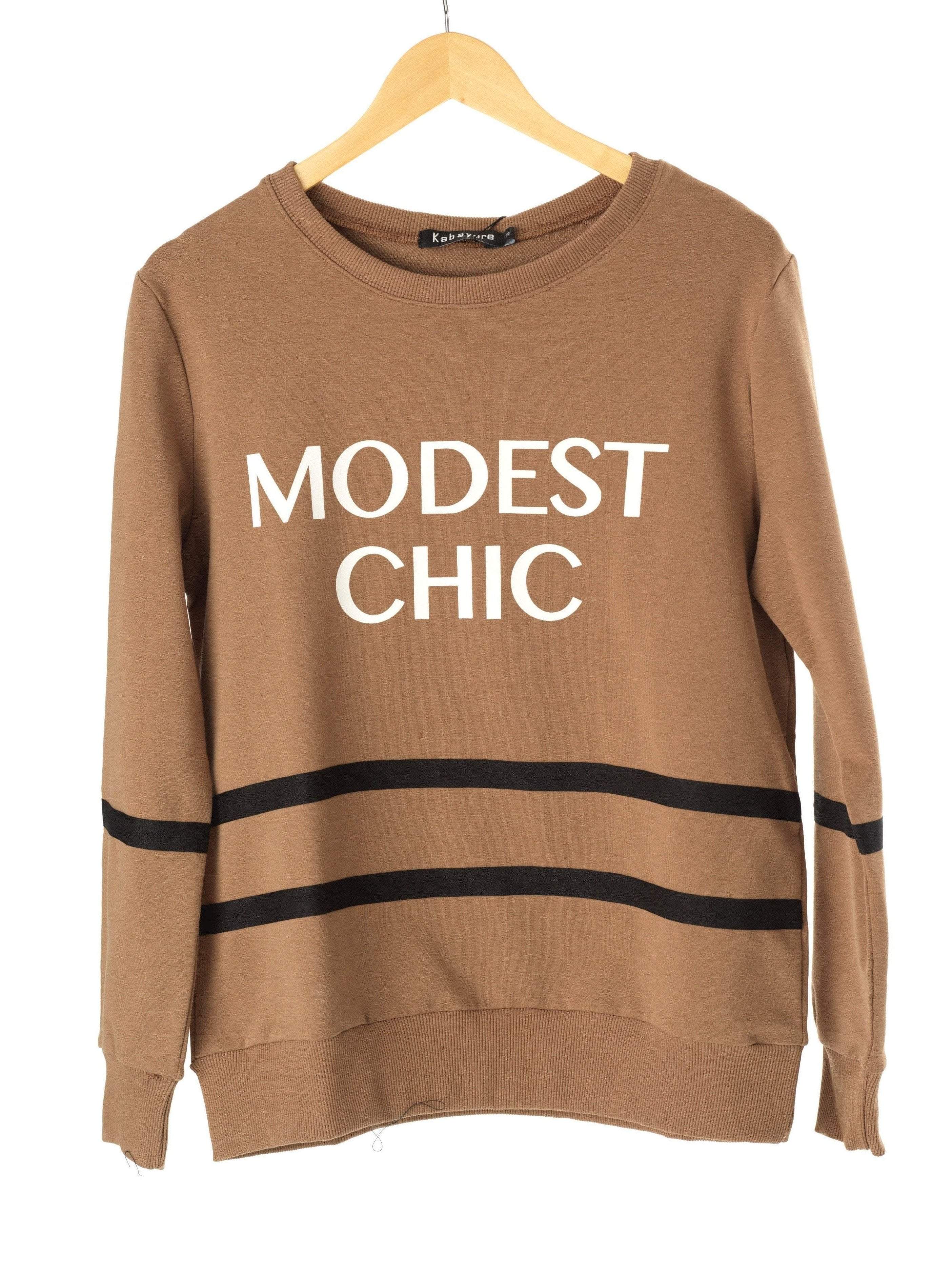 Camden Mocha Relaxed Knit Sweater