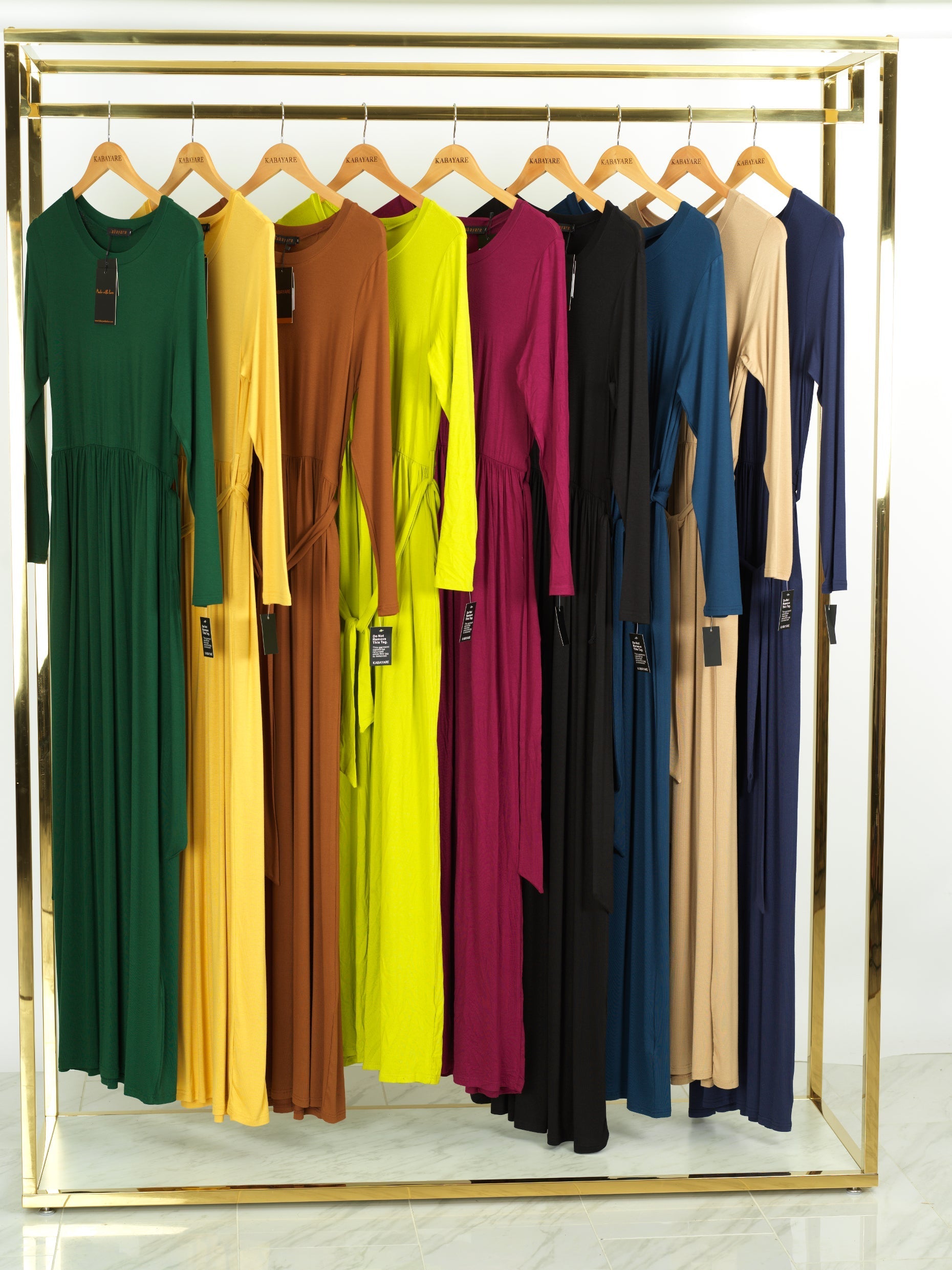 Oaklee Apple Green Soft Jersey Maxi Dress
