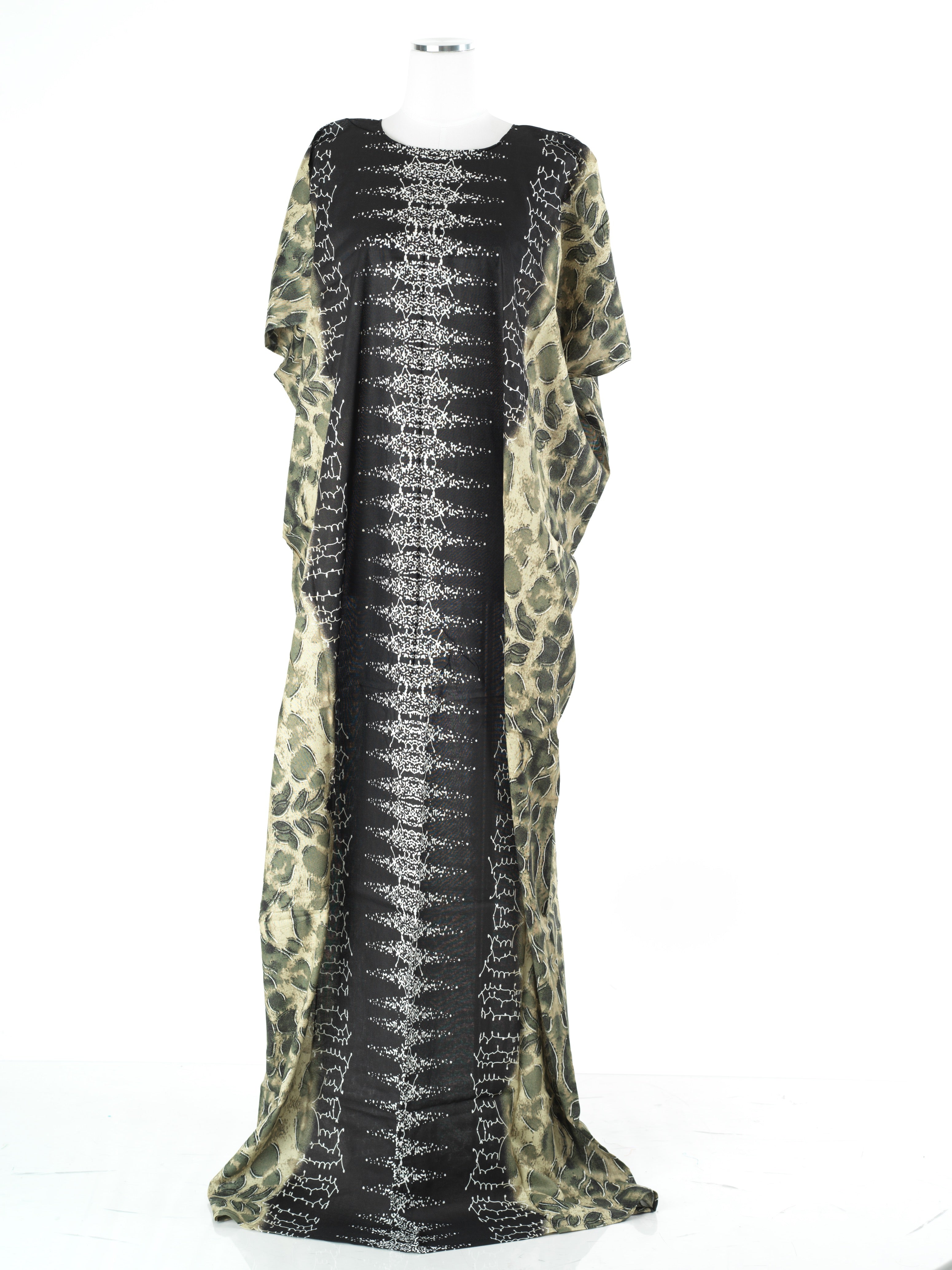 Tovah Olive Print Maxi Dress