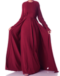 Cambrie Plum Soft Jersey Maxi Dress