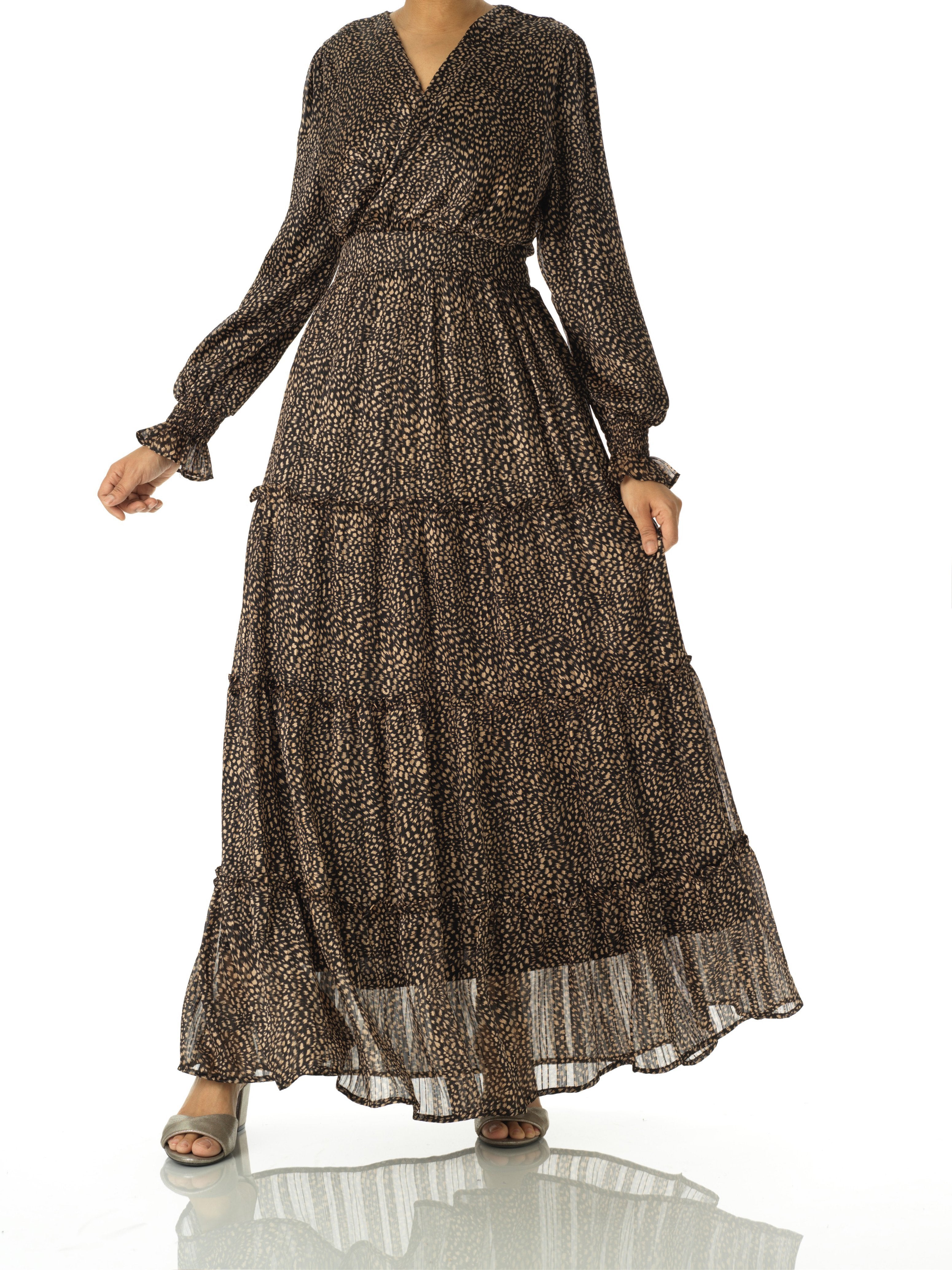 Sienna Pretty Tiered Maxi Dress