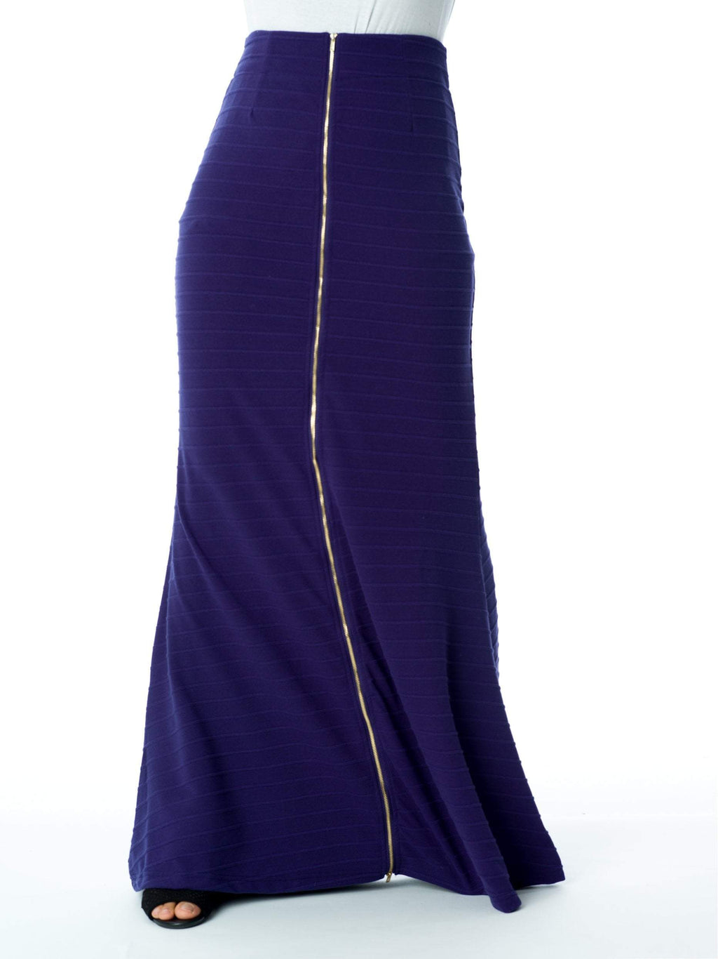Cora Midnight Zip Pencil Skirt