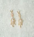 Mavis Queen Crystal Floral Earrings