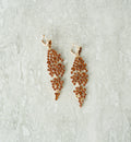 Sparrow Queen Crystal Floral Earrings