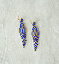 Reverie Queen Crystal Floral Earrings