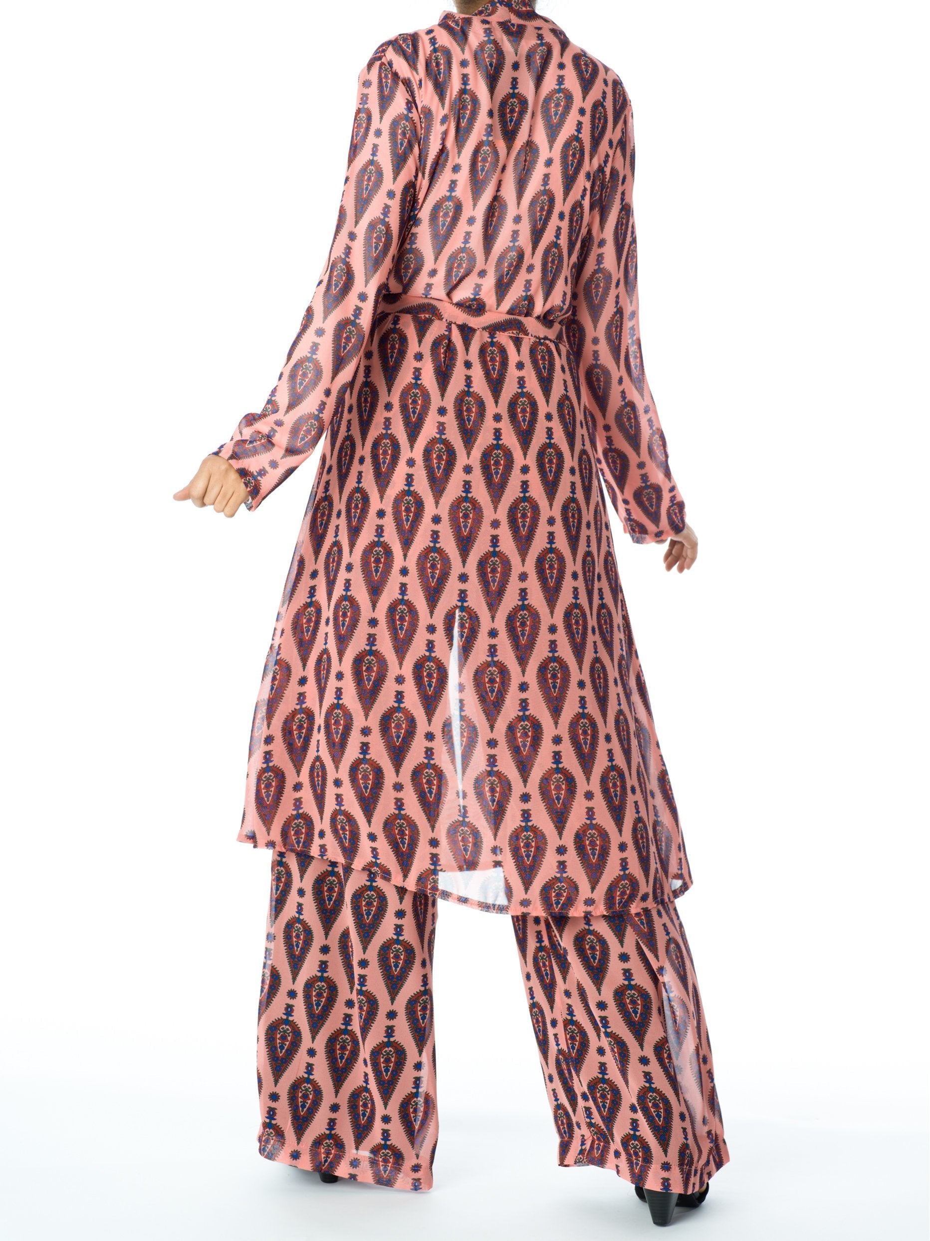 Eliza Rose Palazzo Trouser Matching Set