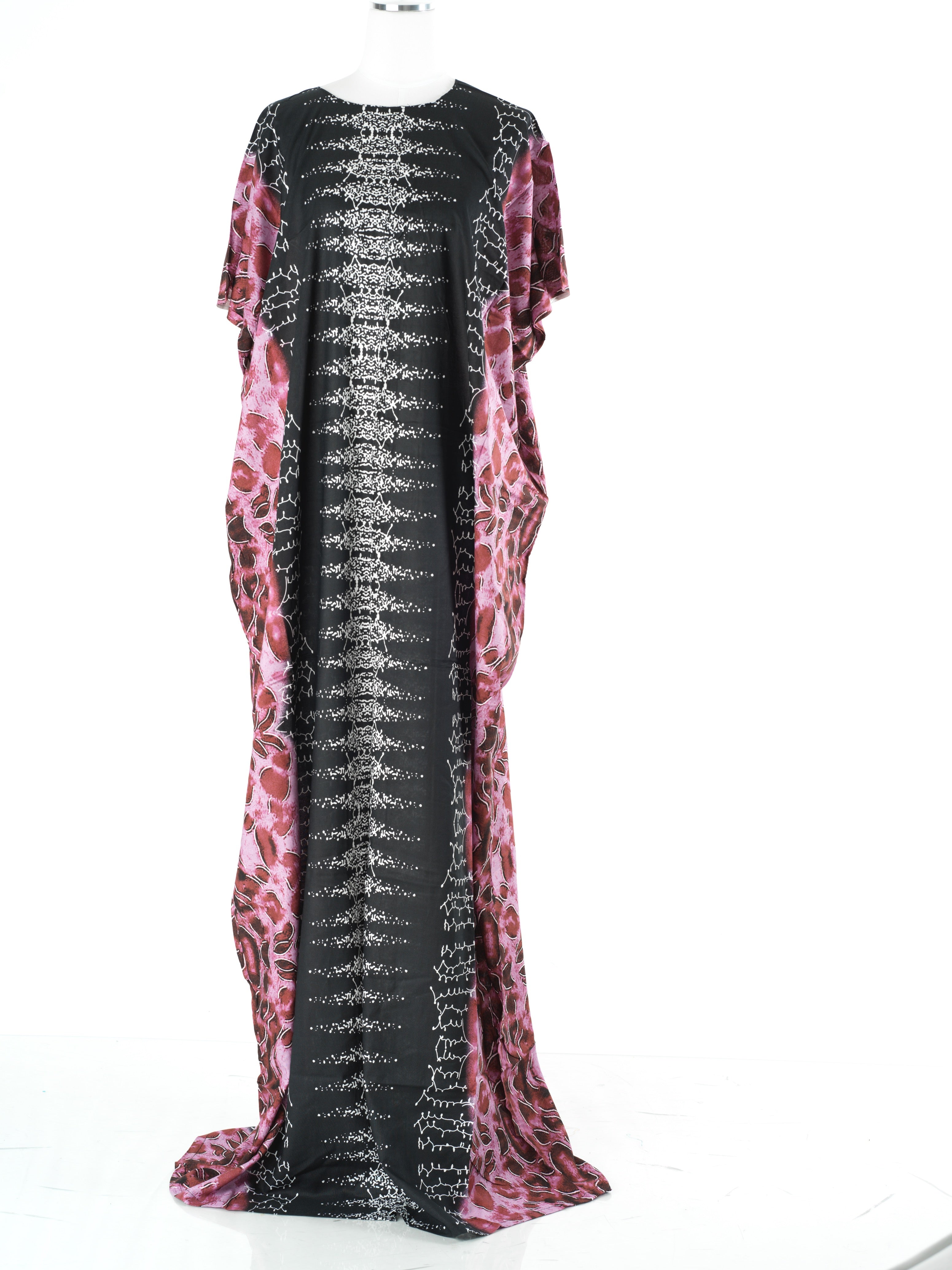 Vionnet Rosewood Print Maxi Dress