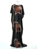 Maci Black Print Maxi Dress