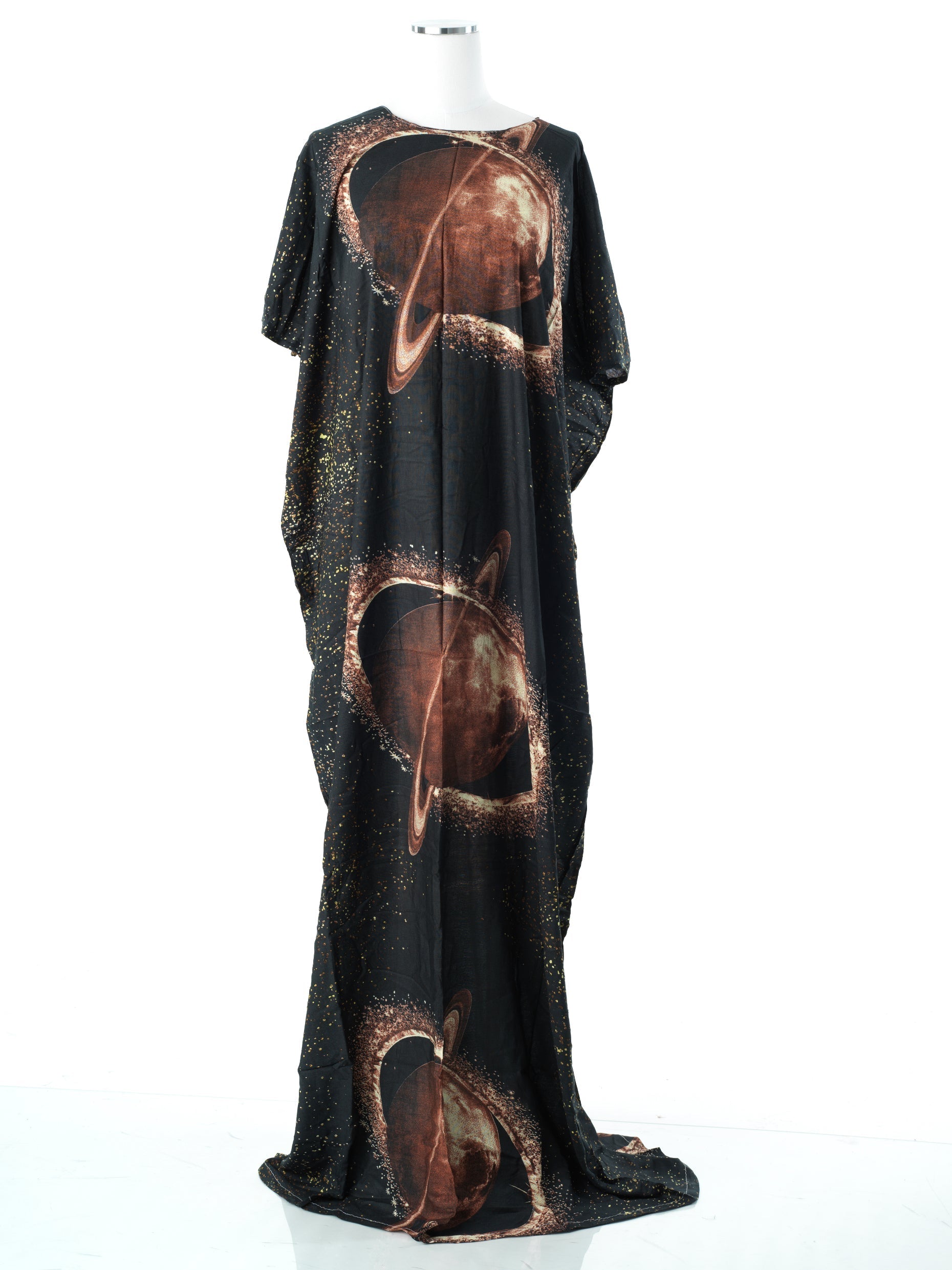 Maci Black Print Maxi Dress