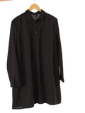 Saylor Black Flowy Tunic Top