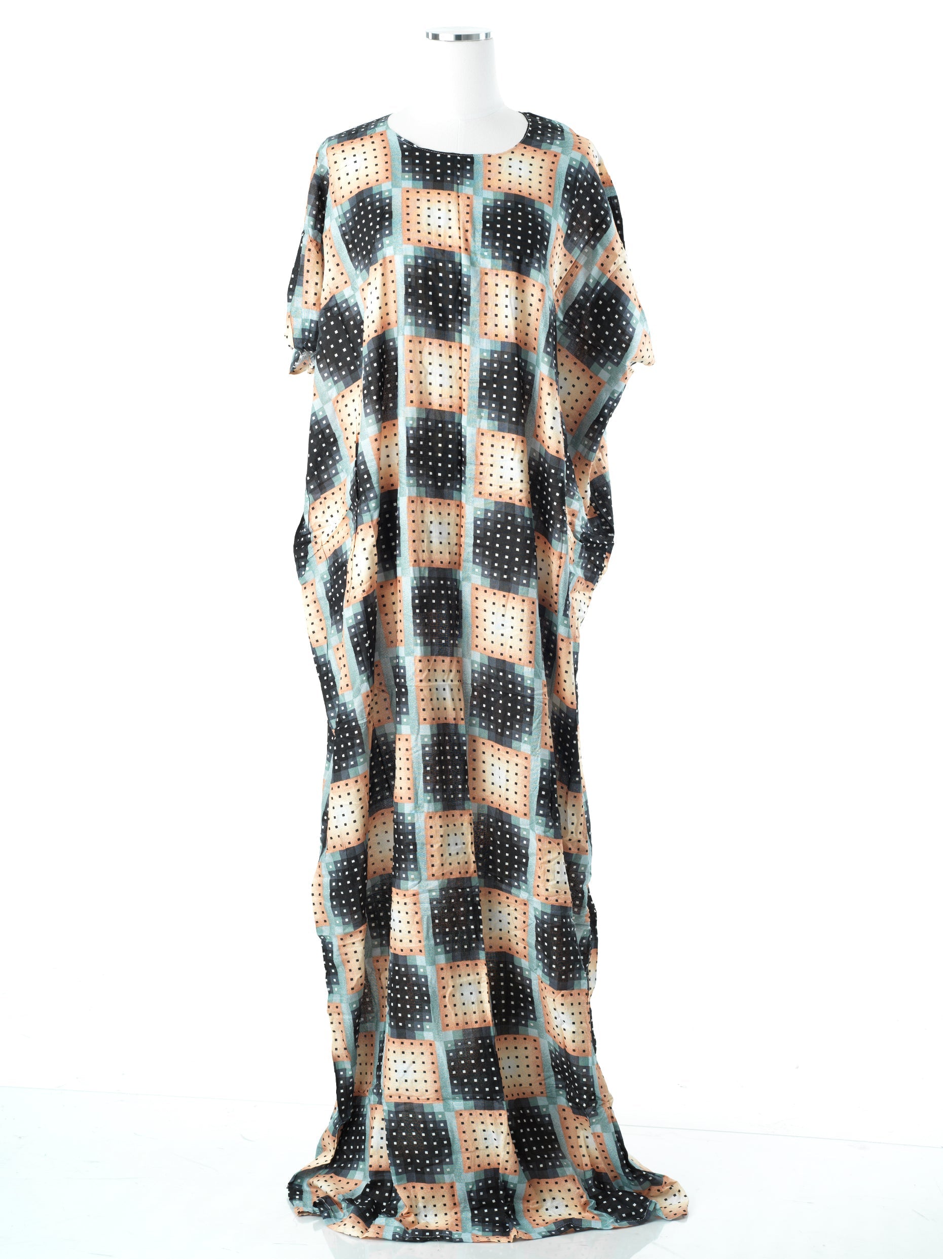 Marguerite Blush/ Print Maxi Dress