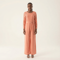 Sydney Blush Long-Sleeve Jumpsuit