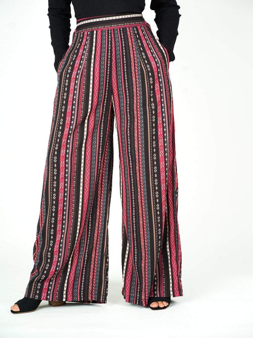 Blythe Tribal Print Palazzo Trousers