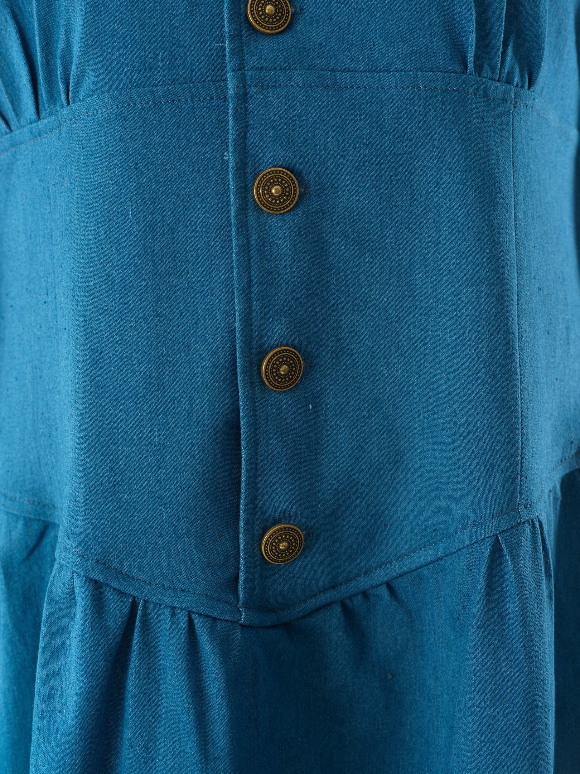 Charlotte Soft-wash Denim Maxi Dress