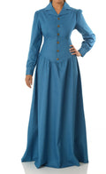 Charlotte Soft-wash Denim Maxi Dress
